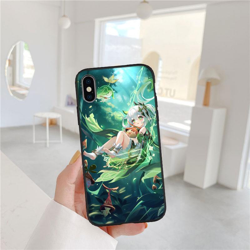 AQ58 Genshin Impact Soft Shell Phone Case for OPPO A40 A60 A80 A15 A16 A16K A12 A17 A17K A54 A54S A53 A53S A55 A56 A57 A98 F23