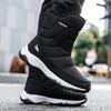 Women's Platform Snow Boots Winter Warm Waterproof Ankle Booties With Fur Lined Comfortable Walking Shoes Non-Slip Outdoor Mid-Calf Boots for Women