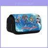 Beyblade Cartoon Character Print Student Double Layer Stationery Storage Bag For Kids And Students