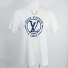 Louis Vuitton [Excellent Condition/Domestically Authorized/Made In 2014] RW242WW UOL FRTS59 Flocked LV Short Sleeve T-Shirt Tops S whiteUsed