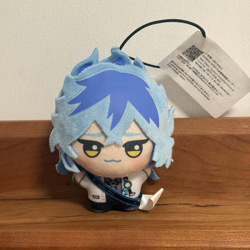 New 10cm Riddle Room Nunu Azul Malleus IDIA Soft Stuffed Dolls Pendant Twisted Wonderland Plush Toy Peluche