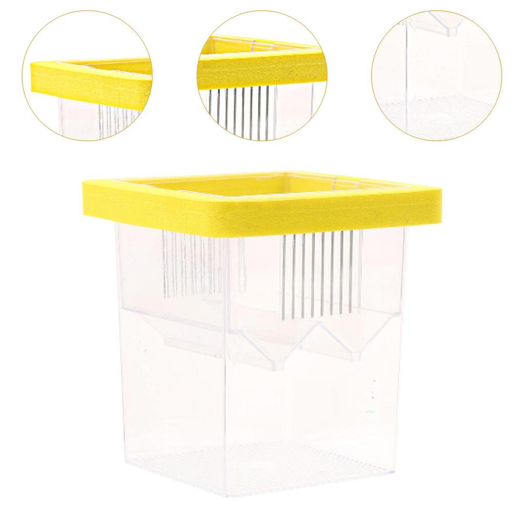 Acrylic Fish Tank Breeding Box Isolation Divider Aquarium Hatchery Incubator Holder for Baby Fish Accessories