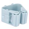 Broom Holder Wall Mounted Mop Storage Rack Clamp for Bathroom Kitchen Garden Light Green