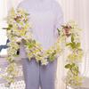 Artificial Rattan Rose Vine for Ceiling & Wall Decor - Wedding & Pipe Covering