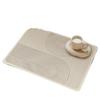 Contemporary Minimalist Diatomaceous Earth Absorbent Non-Slip Drying Mat for Kitchen
