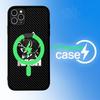 N-Nashs Angel-Logo Für Magsafe Magnetische Hülle Für IPhone 17 Air 16 15 14 13 12 11 Pro Max Plus Kabelloses Laden