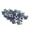 10pcs Car Motorcycle Scooter ATV Moped E-bike Plastic Cover Metal Retainer 6mm U-Type Clips with Nut M6