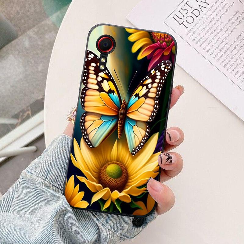 For Samsung Galaxy Xcover 5 EE Phone Case astronaut Silicone Camera Protection Back Cover For Samsung Xcover5 G525F 5EE Coque