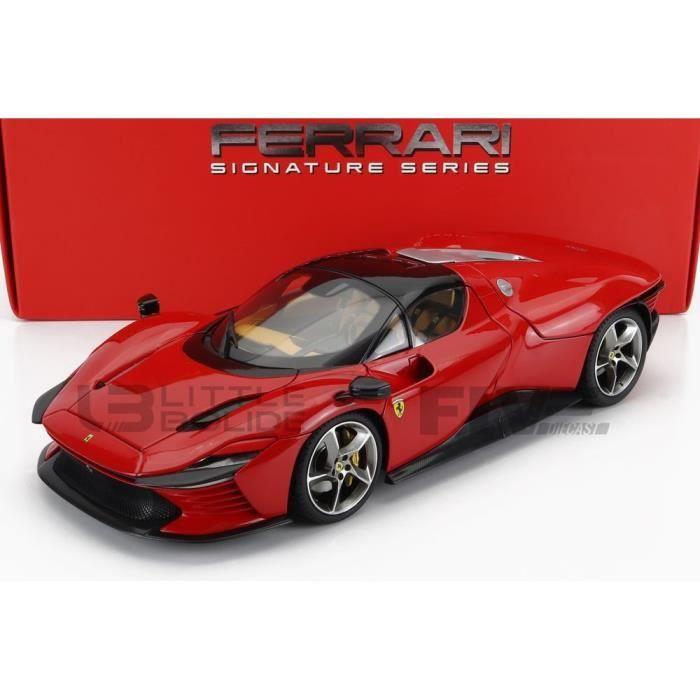 Voiture Miniature De Collection - BBURAGO - FERRARI Daytona SP3 Spider - 1/18 - Rosso Corsa 322 - 2022