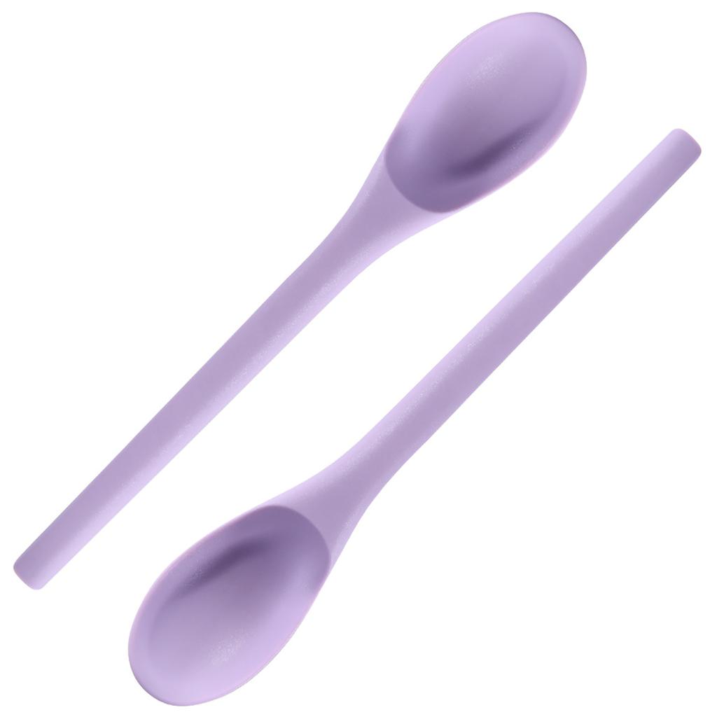 Food Grade Silicone Spoon Long Handled Integrated Salad Spoon Juice Mixing Spoon Children's Spoons Small Spoon Kitchen Utensils