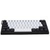 Wired Keyboard 60 Percent 61 Keys RGB Backlit Mechanical Feel Portable Computer Keyboard for Gaming Work