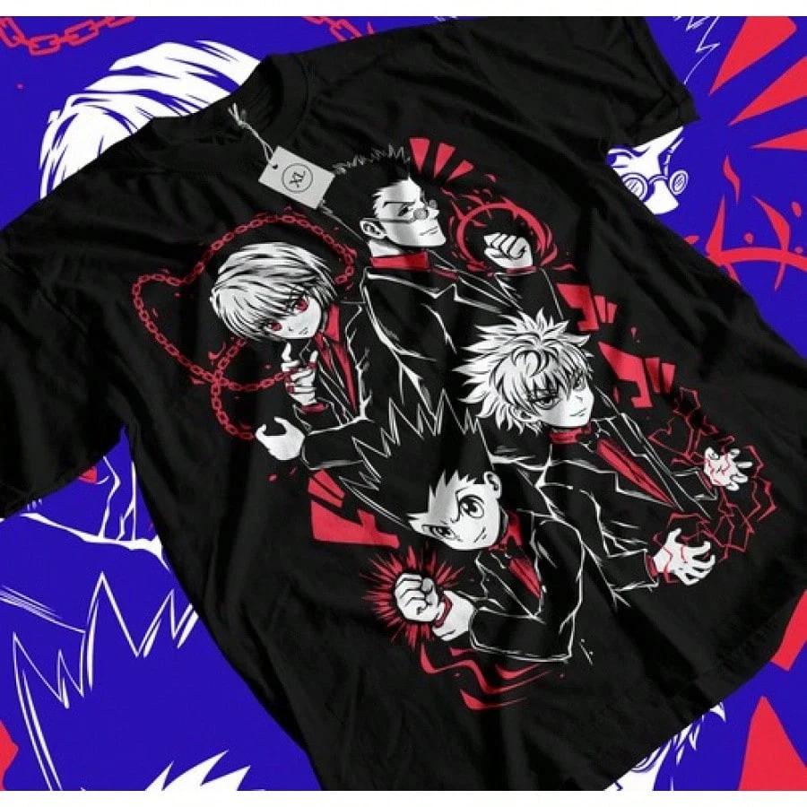 Anime Gon Killua Cartoon T Shirt V2 S