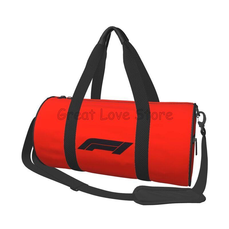 Formula1 Racing Travel Duffel Bag Unisex Portable Weekender Overnight Bags Waterproof Carry On Luggage Bag Sport Gym Yoga Bags