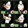 Golf Swing Trainer Golf Rotation Trainer 90-Degree Swing And Full Swing Modes Golf Training Aid Swings Posture Corrector for Beginners