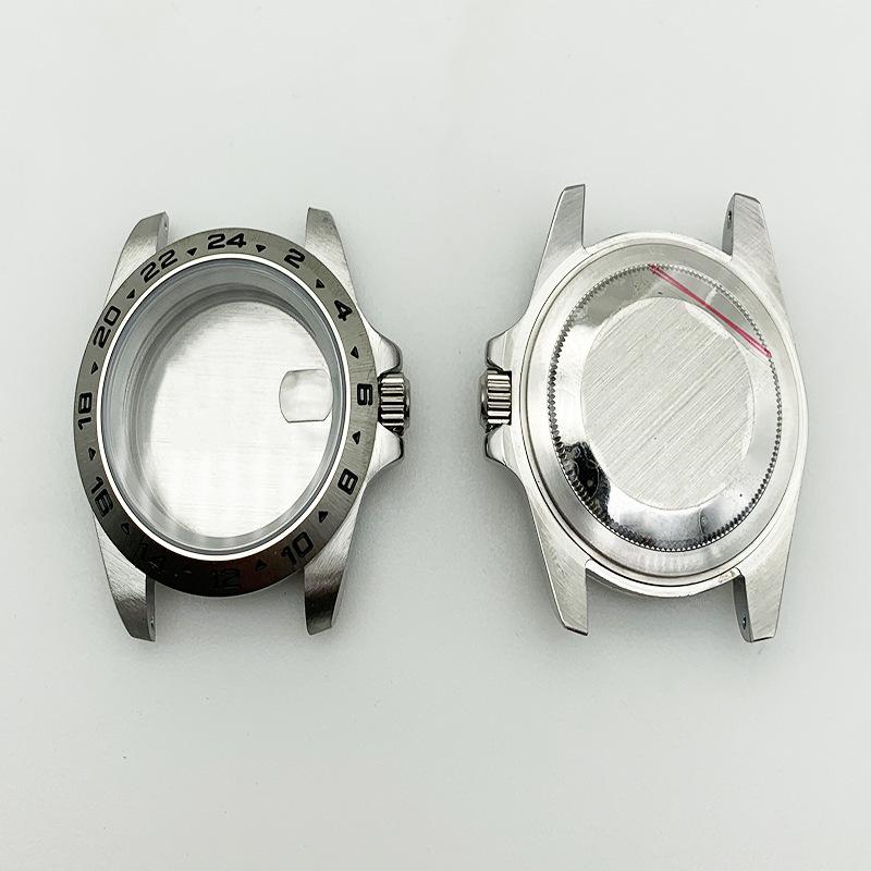 Modified EXP39MM Stainless Steel Submariner Case with Sapphire Cyclops for NH35/36 Movement