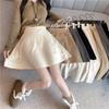 Autumn/Winter Short Skirt Knitted Half Length Skirt High Waist A-line Umbrella Skirt