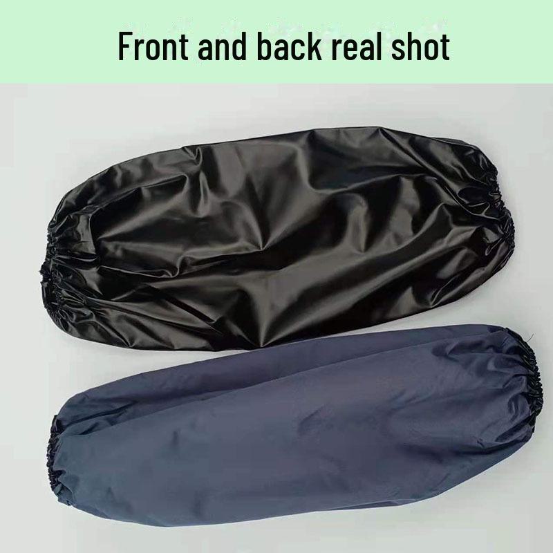 Waterproof, oil-proof, thin, non-peeling silk sleeves; rainproof, dirt-resistant, wear-resistant PU for labor protection.