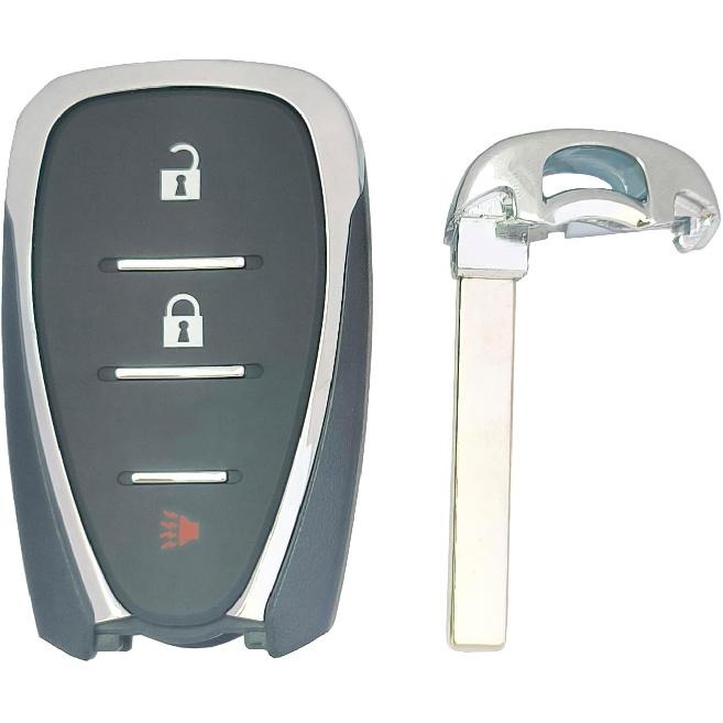 Replacement Key Fob Case Shell Fit for Chevy Equinox 2018- Sonic 2017- Spark 2016- Keyless Entry Key Fob Cover