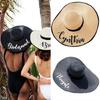 Comfortable Bridal Event Sun Hat With Breathable Straw Design And Large Brims for Daily Wear and Special Occasion