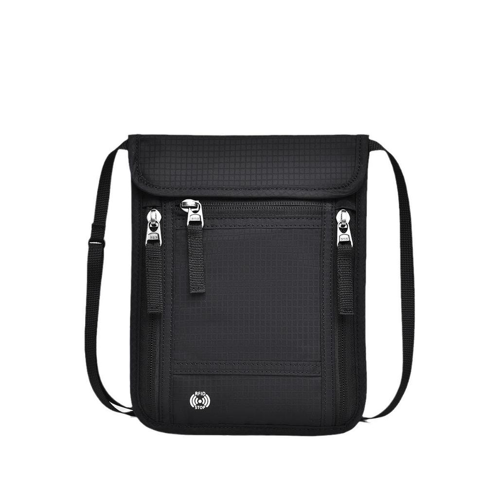 Multifunctional Passport Holder & Travel Bag - RFID, Large Capacity, Portable Document & Ticket Organizer Pouch