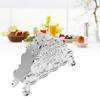 Napkin Holder European   Metal Hollow Flower Pattern Paper Tissue Holder Freestanding Paper Napkin Dispenser
