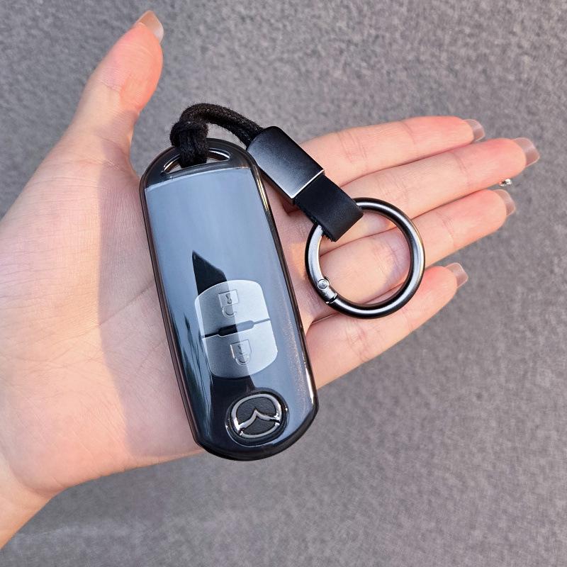 Mazda 3/Axela Transparent Key Shell for CX-4/CX-5/Atenza/CX-9 (Men's Buckle)