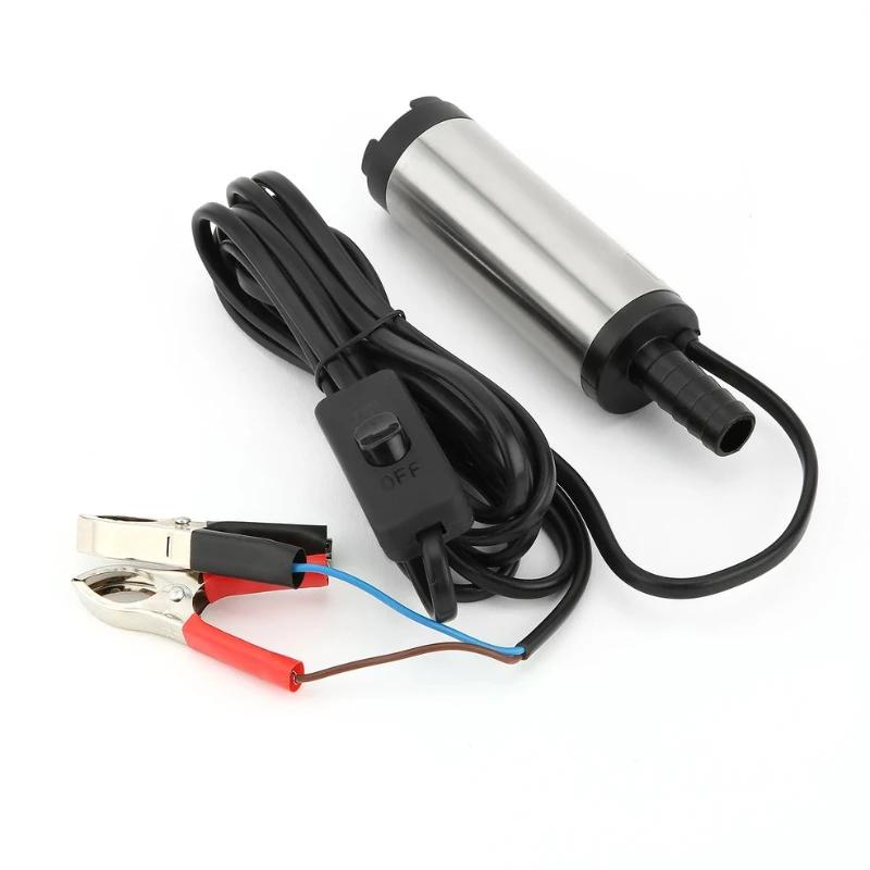 

Электрический насос для перекачки топлива Насос для перекачки воды и масла Заправочный погружной насос Для дизеля Водяной насос 12В 38мм Для автомобиля Мотоцикла