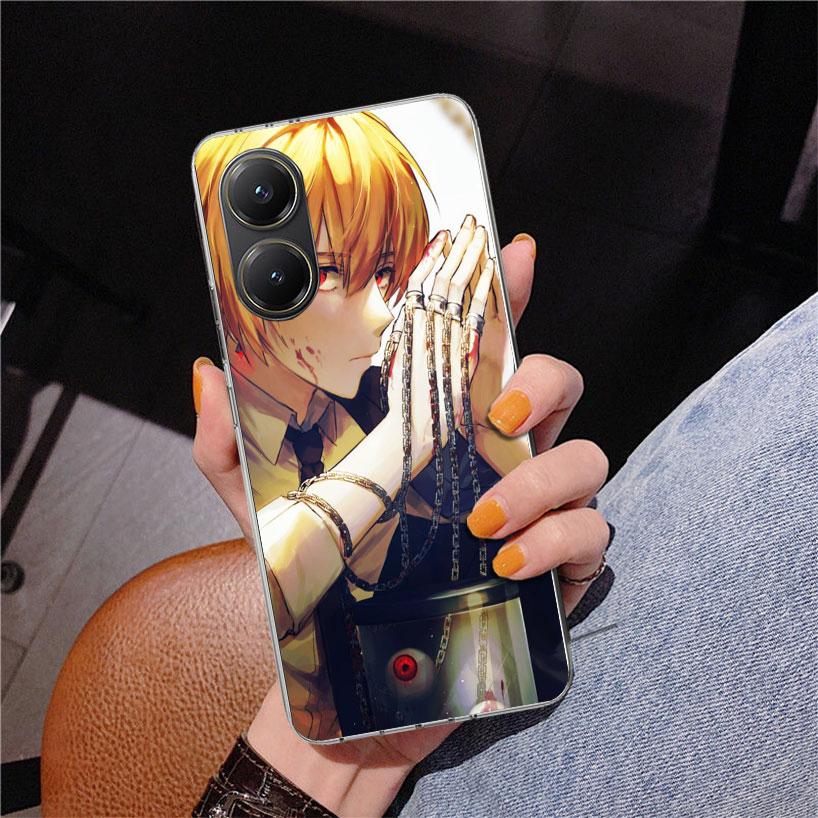 Huner X-Hunters Kurapika Phone Case For Xiaomi Poco X7 X6 X5 Pro F7 Ultra Redmi 15C 15 13C 13 12C 12 10 10A 10C 9 9A 9C 9T Cover