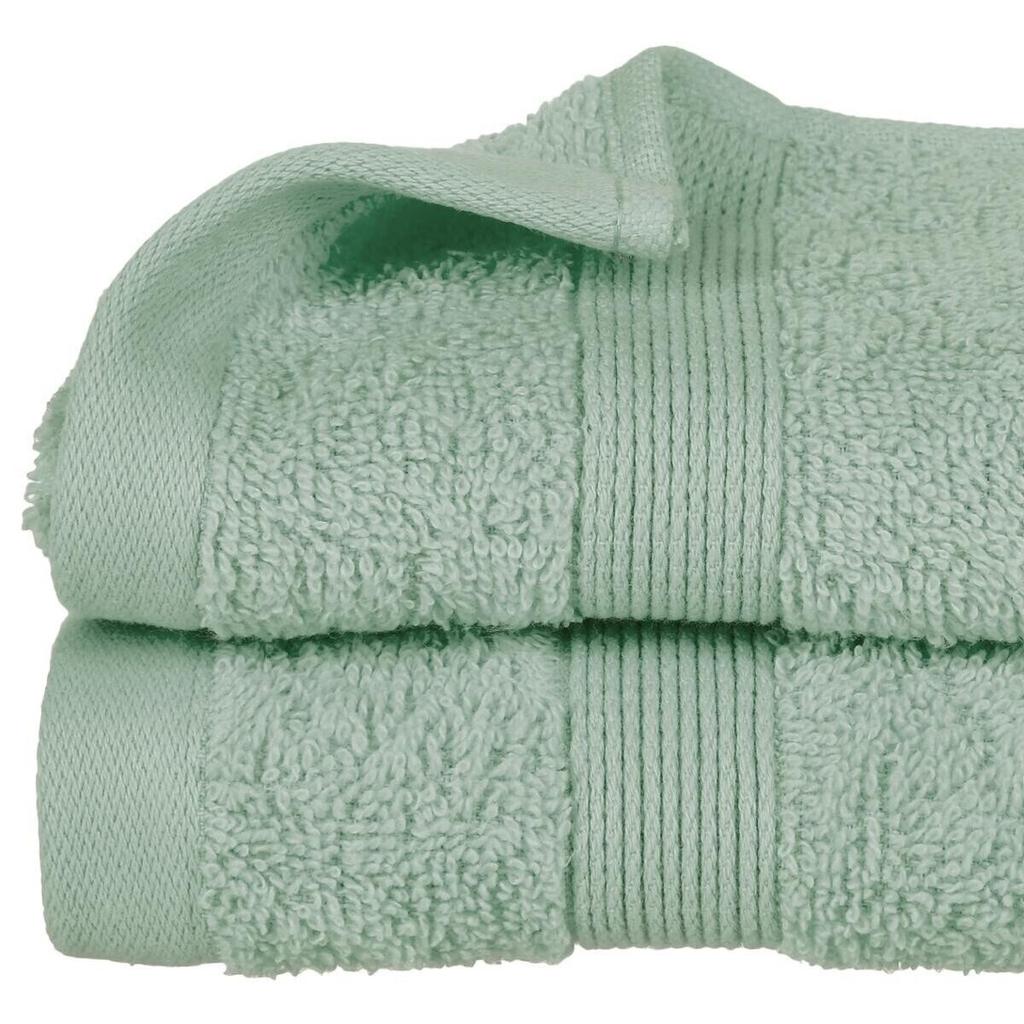 Toalla de Algodón Verde Celadón 50X90 Cm Suave