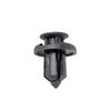 50 Pcs ABS Plastic Expansion Rivet Nut Buckle Clip Rivet Fastener Black Auto Parts Repair Tool Decoration Tool Car Accessories