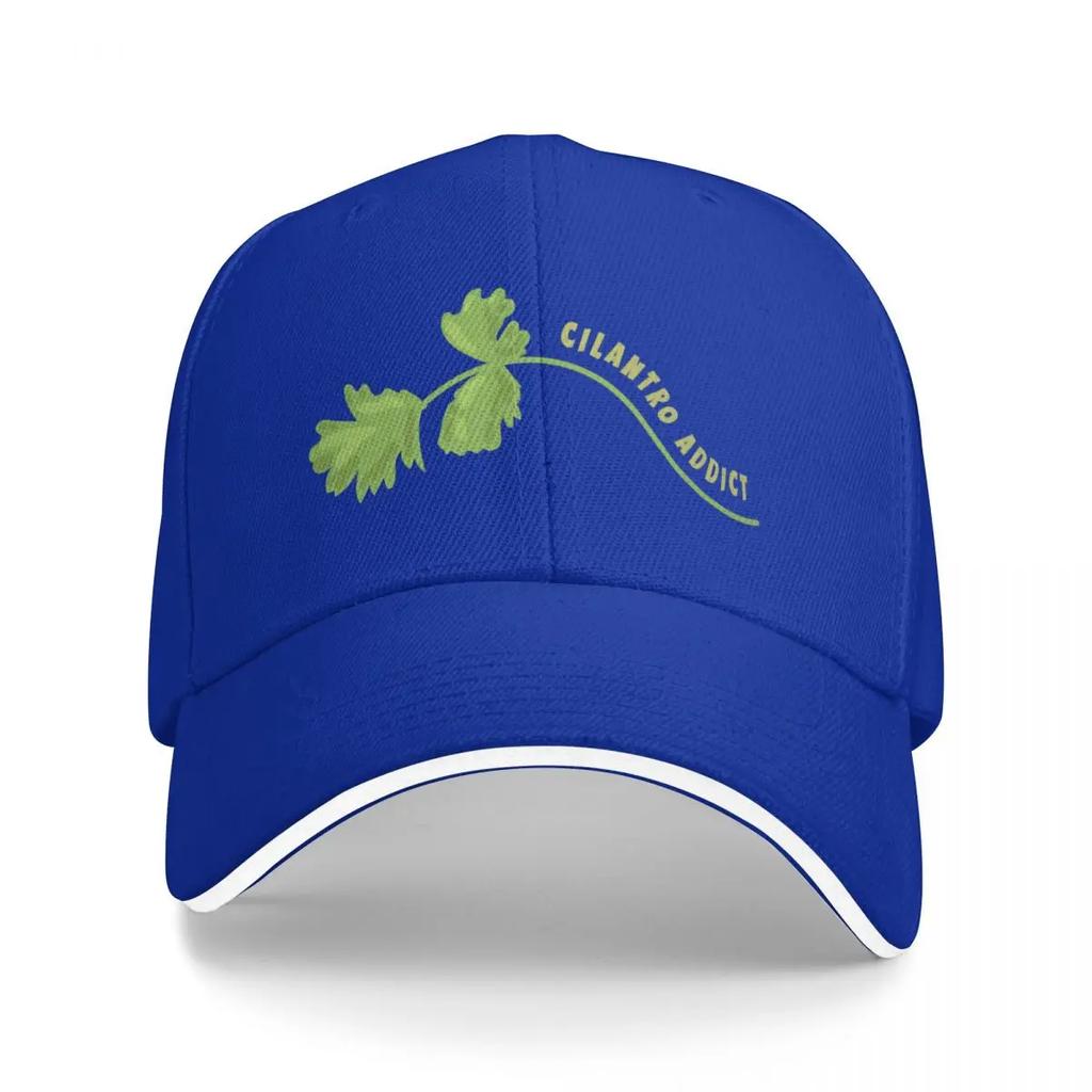Cilantro Addict Baseball Cap Hat Brand Man Cap Bobble Fun Hats Mens Womens
