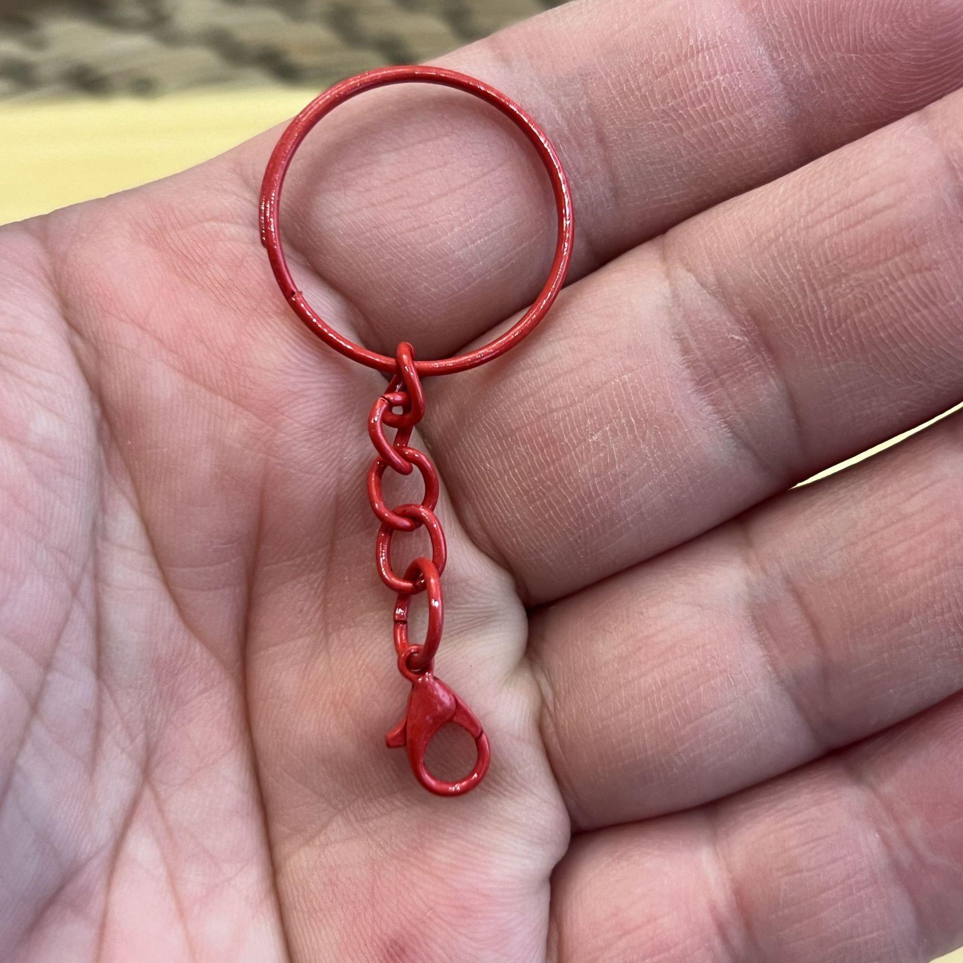 Colorful Enamel Doll Keychain with Lobster Clasp Keyring – Handmade Accessory