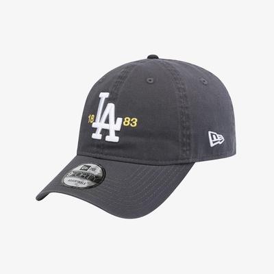 New Era Mlb La Dodgers Year Number Unstructured Cap Dark Graphite 15206354