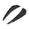 2PCS Coche Lado Aleta Barro Salida de Aire Molduras Cubiertas Izquierda Derecha Goma Negro Decoración Universal