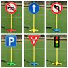 Children's Outdoor Traffic Sign Toy Set
