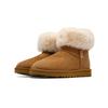 UGG CLASSIC MINI Cool Play Koala, Brushed Sheepskin Thermal Abrasion Resistant Slip Resistant Short Snow Boots Women's 1016222-CHE(Team740-)