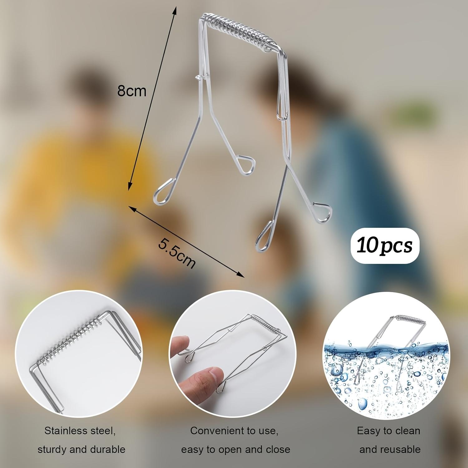 

304Stainless steel frying tongs Reusable frying tongs Cooking and Baking Kitchen Tool Set Frying accessories tool set 10