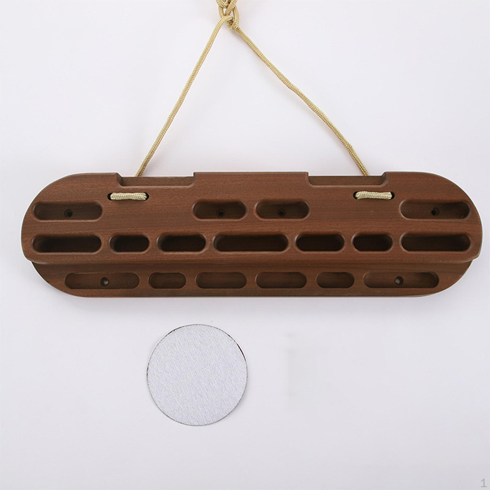 Climbing Rock Training Tool Finger Grip Fingerboard Wooden for Athletes Wall