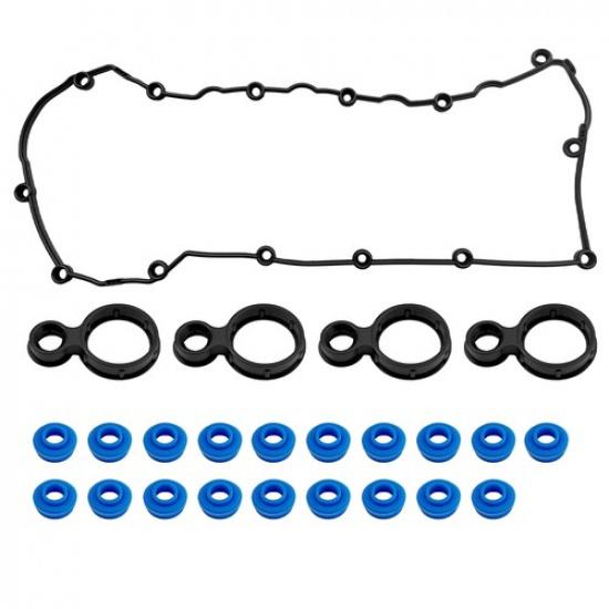 Valve Cover Gasket Set Rubber Black For Chrysler 200 C LX 2.4L 2015-2017 VS50914
