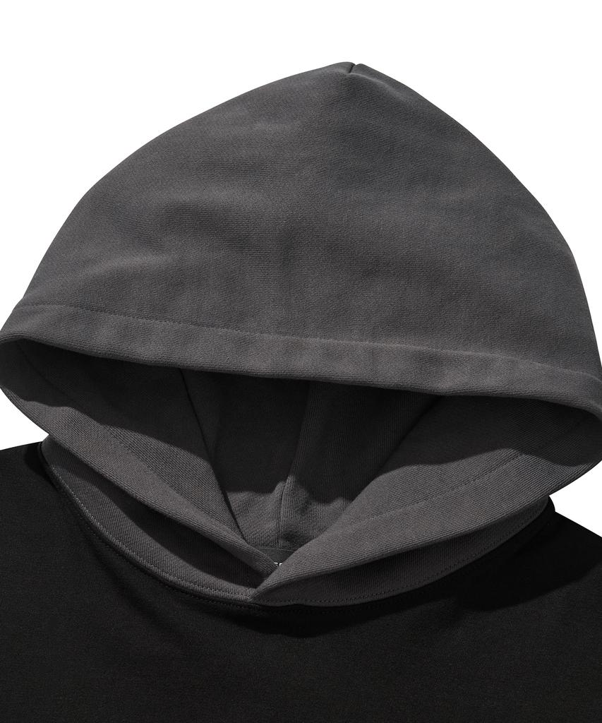 3-Layered Hoodie / Black