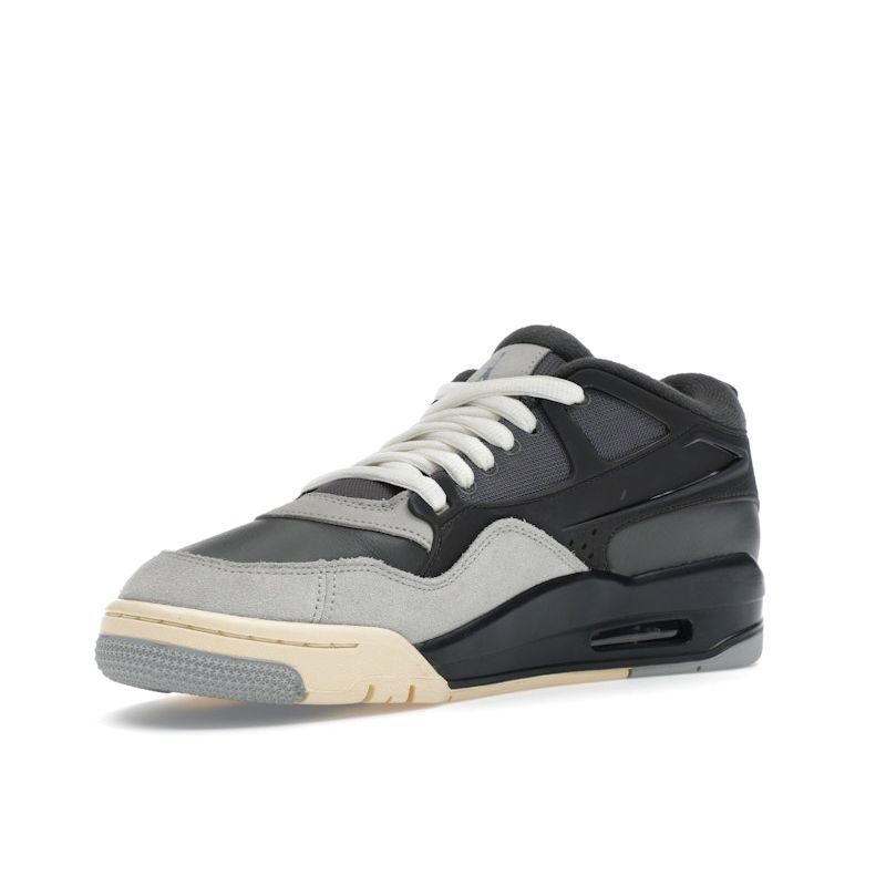 Air Jordan 4 RM Iron Grey Unisexové tenisky Off-Noir Dark-Smoke-Grey Chambray FQ7939-002