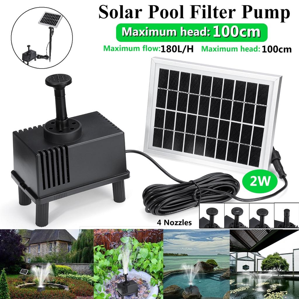 meidong Solar Water Pump Fish Tank Solar Fountain Pump Pool Sprinkler Pad Garden Solar Bird Bath Fountain Pump with 7 Nozzles Solar Powered Fountain Pump for Bird Bath meidong Solar Water Pump Fish Tank Solar Fountain Pump Pool Sprinkler Pad Garden Solar Bird Bath Fountain Pump with 7 Nozzles Solar Powered Fountain Pump for Bird Bath