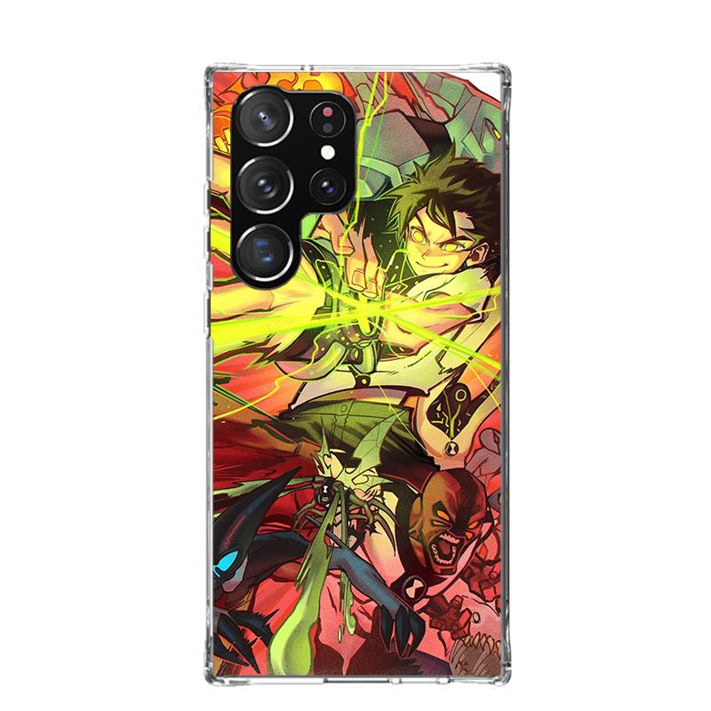

Ben Cartoon 10 Phone Case For Samsung Galaxy S26 Ultra S23 S24 S25 Edge S20 FE S21 S22 Plus Soft Print Shell Cover Fundas Galaxy Samsung S21 Ultra