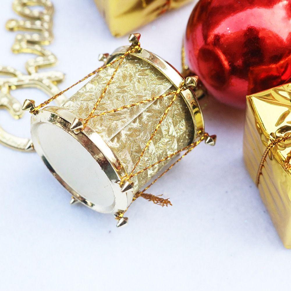 26/32PCS Xmas Ball Bell Christmas Hanging Decoration Multicolor Xmas Tree Decoration  Gift