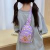Capybara Single Cartoon Shoulder Crossbody Chest Bag Lightweight Breathable