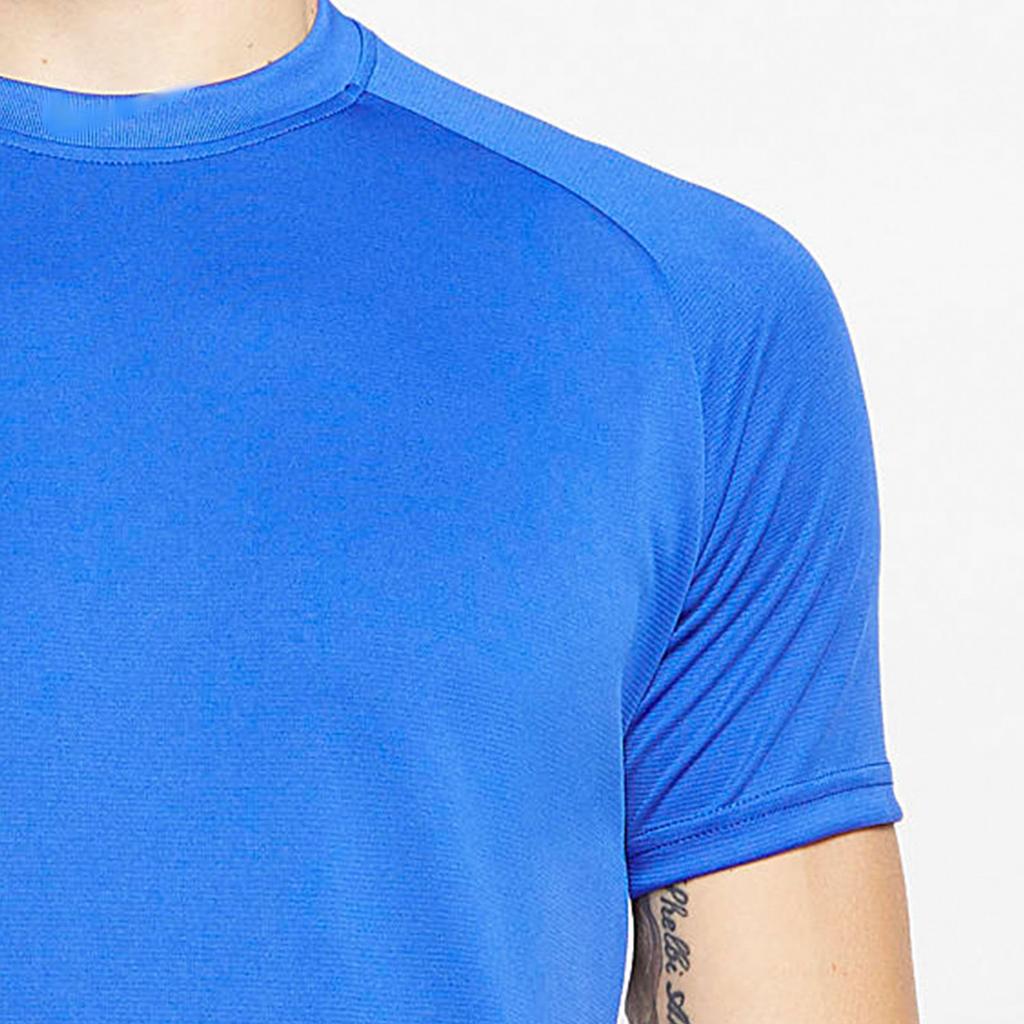Nike Breathable Short Sleeve Running T-Shirt Men Tops Blue AJ9997-480