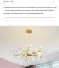 Nordic Firefly Branch Chandelier - Creative Lighting for Living Room or Bedroom