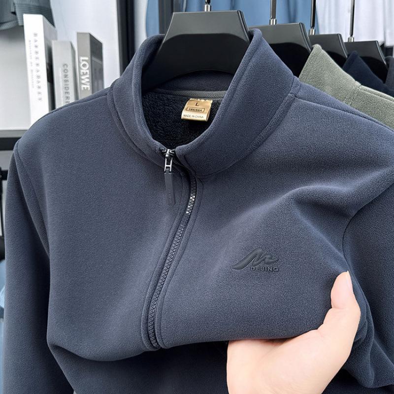 2025 Winter Plus Velvet Berber Fleece Jacket 3XL