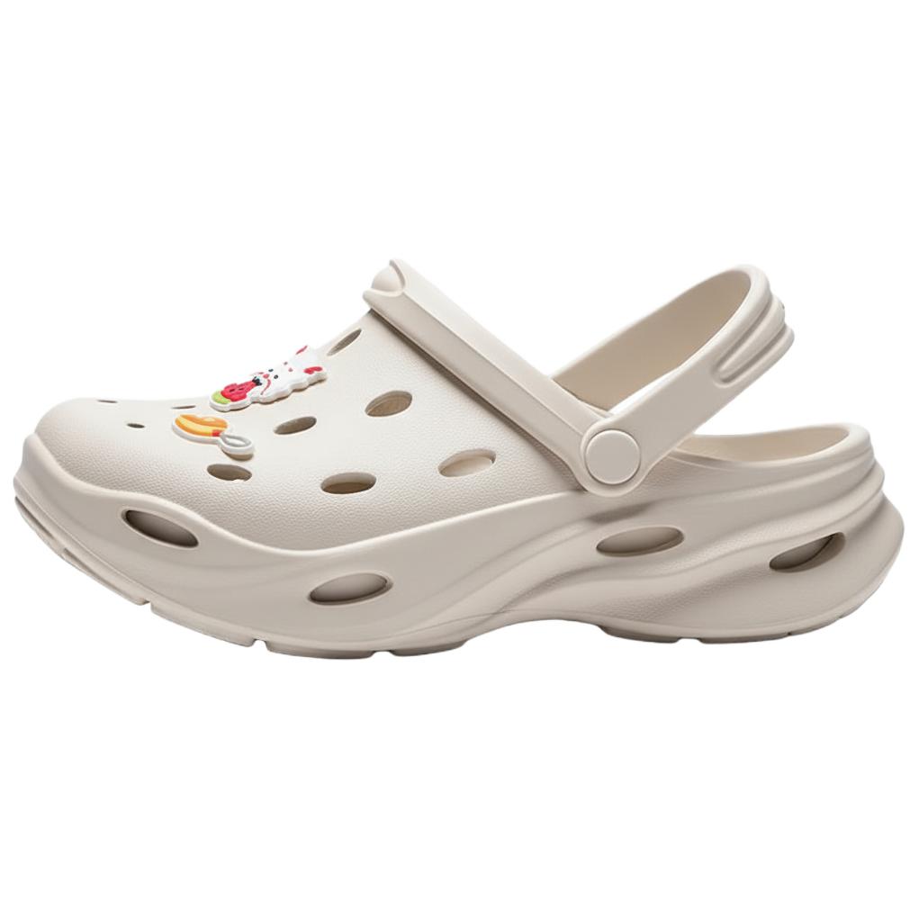 Anta EVA Soft Sole Comfortable Casual Clogs Men Footwear Off-White 112628513-1 40