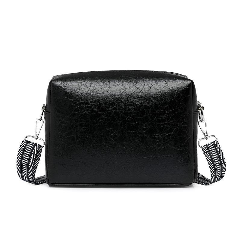 Bag women's new retro style fringed accessories double zipper bag adjustable shoulder messenger bag
